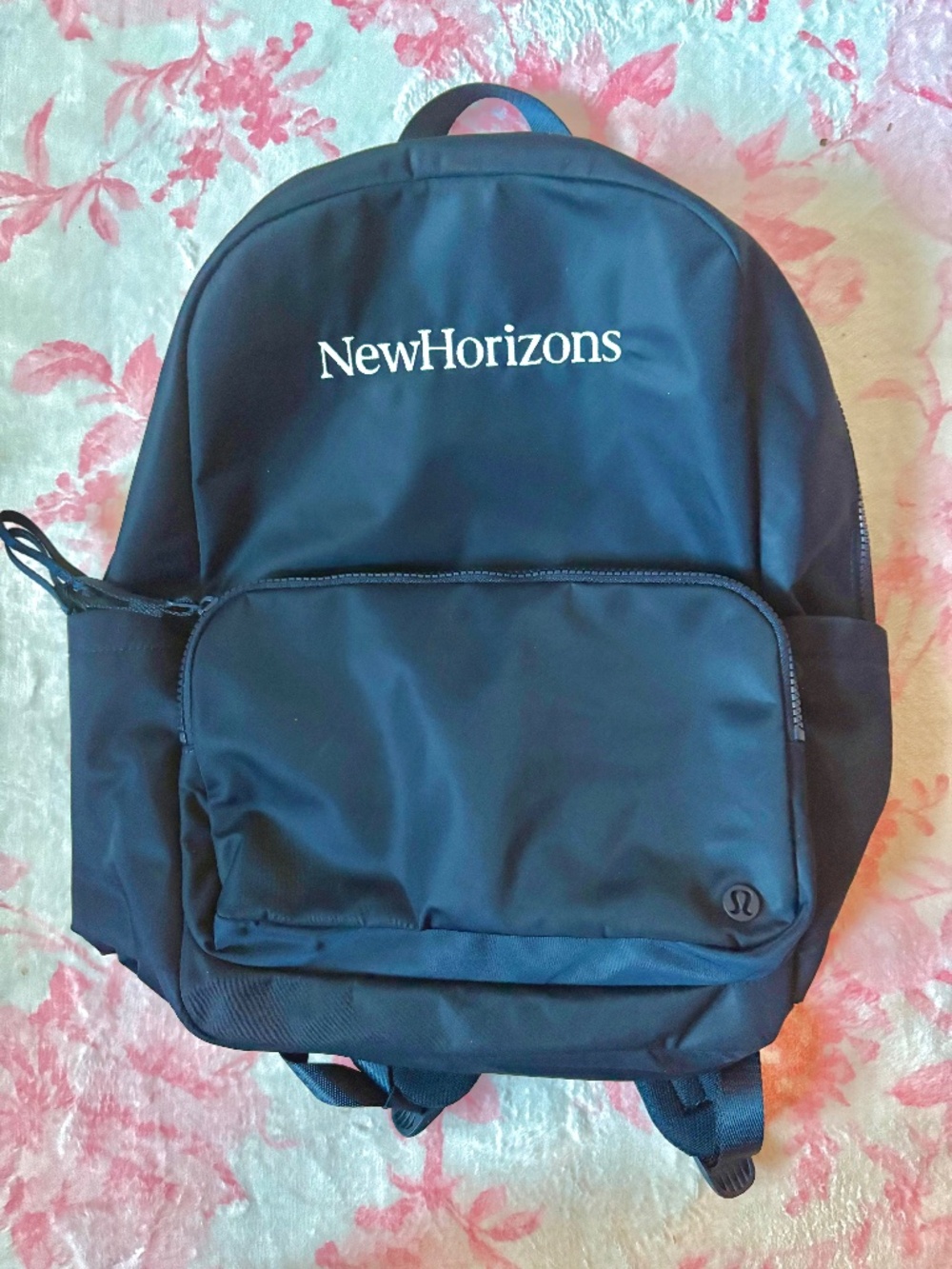 lululemon Black Backpack, One Size —  Embroidery, New/Unused